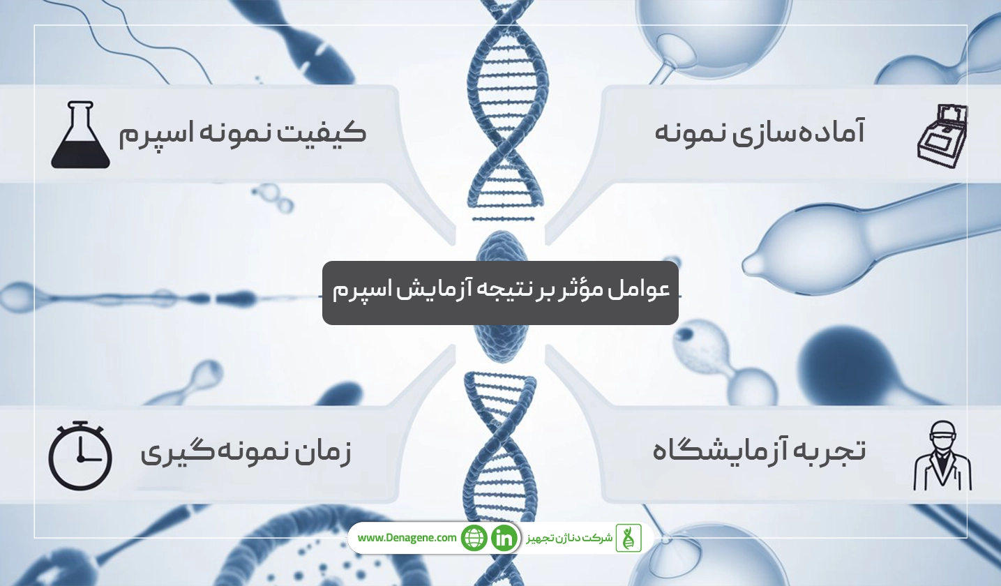 عواملی که بر نتیجه آزمایش اسپرم تاثیر می گذارد 